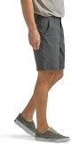 Men's Regular Fit Synthetic Flat Front Short