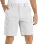 Men's Shorts Regular Fit Short with Elastic Waist Multi-Pockets