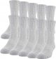 Men's Cotton Crew Socks, 10-pairs